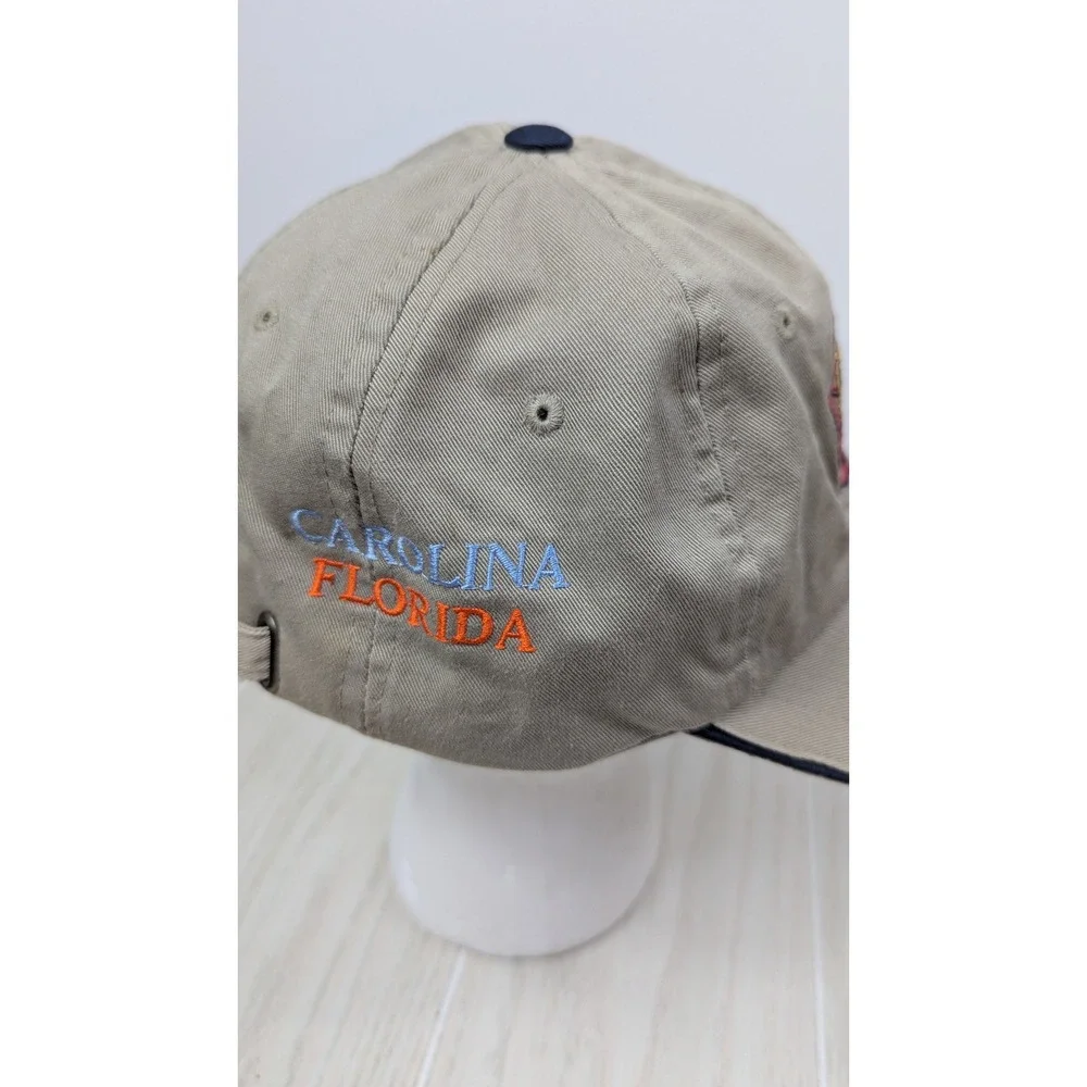 NCAA 2000 Final Four Indianapolis Hat Cap Tan Michigan State Florida WI Carolina